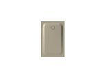 Bette BetteUltra Duschwanne 1680-415PLUS 120x80x3,5cm, Glasur, cashmere