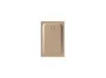 Bette BetteUltra Duschwanne 1680-425AE 120x80x3,5cm, Antirutsch/Pro, greige
