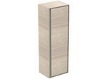 Ideal Standard Connect Air Halbhochschrank E0834UK 40x120x30cm, Pinie hell Dekor/braun matt, 1 Tür