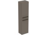Ideal Standard i.life A Hochschrank T5260NG 40x30x160cm, 2 Türen, quarzgrau matt