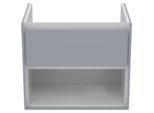 Ideal Standard Connect Air Waschtischunterschrank E0826EQ, Hellgrau glänzend/weiss matt, 1 Auszug