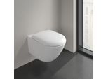 Villeroy & Boch Antao WC 370x560x355mm Rund wandh. 4674T0RW Abg. waagr. m. TwistFlush StoneWhite c+