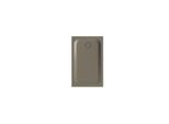 Bette BetteUltra Duschwanne 1670-404AE 120x75x3,5cm, Antirutsch/Pro, graphite