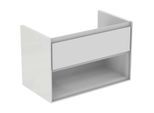 Ideal Standard Connect Air Waschtischunterschrank E0827B2, weiss glänzend/weiss matt, 1 Auszug
