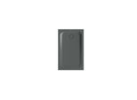 Bette BetteUltra Duschwanne 1670-403T 120x75x3,5cm, Wannenträger, smoke