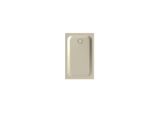 Bette BetteUltra Duschwanne 1670-422T 120x75x3,5cm, Wannenträger, beige
