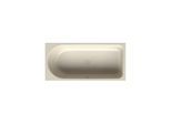 Bette BetteOcean Low-Line Badewanne 8837-001 pergamon, 170x80x38cm, Fußende rechts, Überlauf vorne