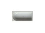 Bette BetteOcean Low-Line Badewanne 8837-002 manhattan, 170x80x38cm, Fußende rechts, Überlauf vorne