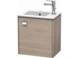 Duravit Brioso Waschtischunterbau BR4000R1031 420x442x289mm, Pine Silver/Chrom, Tür rechts