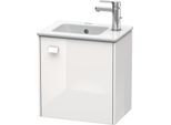 Duravit Brioso Waschtischunterschrank BR4000R2222 420x442x289mm, Weiß Hochglanz, Tür rechts