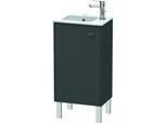Duravit Brioso Waschtischunterbau BR4400L4949 420x683mm, Graphit Matt, Tür links