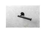 Herzbach Deep Black Papierrollenhalter 23.814000.1.12 , Wandmontage, schwarz matt