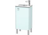 Duravit Brioso Waschtischunterbau BR4400R1009 420x683x289mm, Lichtblau Matt/Chrom, Tür rechts