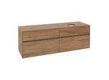 Villeroy und Boch Collaro Waschtischunterschrank C05100RH 160x54,8x50cm, Waschtisch rechts, Kansas Oak