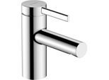 hansgrohe Zesis S 70 Waschtischarmatur 74710000 CoolStart, EcoSmart+, mit Zugstangen-Ablaufgarnitur, Ausladung 105mm, chrom