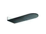Kludi A-qa Kopfbrause 6488087-00 250mm, 2 Strahlarten, mattschwarz/chrom