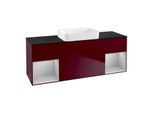 Villeroy und Boch Finion Waschtischunterschrank G742GJHB 160x60,3x50,1cm, Regale Light grey matt lacquer, Peony Matt