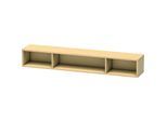 Duravit L-Cube Regalelement LC120007171 80 x 14 cm, mediterane eiche, 3 Fächer, horizontal