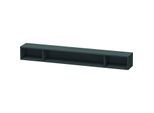 Duravit L-Cube Regalelement LC120104949 100 x 14 cm, graphit matt, 3 Fächer, horizontal