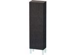 Duravit L-Cube Halbhochschrank LC1168R7272 40x24,3x132cm, Tür rechts, eiche dunkel gebürstet