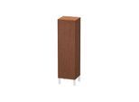 Duravit L-Cube Halbhochschrank LC1178L1313 40x36,3x132cm, Tür links, amerikanischer nussbaum