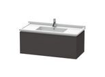 Duravit L-Cube Waschtisch-Unterschrank LC616608080 102 x 46,9 cm, graphit supermatt, 1 Auszug, wandhängend