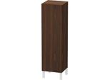 Duravit L-Cube Halbhochschrank LC1178L6969 40x36,3x132cm, Tür links, nussbaum gebürstet