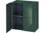 Duravit L-Cube Halbhochschrank LC117703838 70x36,3x80cm, 2 Türen, dolomiti grey hochglanz