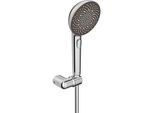 Hansa AURELIA Handbrause-Set 47170120 Wandmontage, Ø 110mm, 3-strahlig, chrom