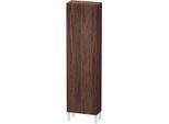Duravit L-Cube Hochschrank LC1171R2121 50x24,3x176cm, Tür rechts, nussbaum dunkel