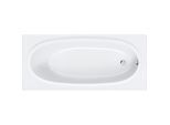 Duravit Balcoon Badewanne 700678000000000 180 x 80 cm, weiß, Einbauversion, 1 Rückenschräge