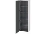 Duravit L-Cube Hochschrank LC1181L8585 50x36,3x176cm, Tür links, weiß hochglanz