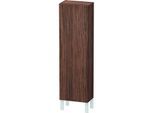 Duravit L-Cube Halbhochschrank LC1168L2121 40x24,3x132cm, Tür links, nussbaum dunkel