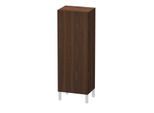 Duravit L-Cube Halbhochschrank LC1179R6969 50x36,3x132cm, Tür rechts, nussbaum gebürstet