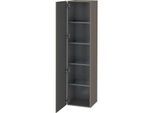 Duravit L-Cube Hochschrank LC1180L9090 40x36,3x176cm, Tür links, flannel grey seidenmatt