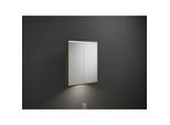 Burgbad Eqio Spiegelschrank SPGT065F2012 65 x 80 x 17 cm, Marone Dekor Trüffel