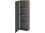 Duravit L-Cube Halbhochschrank LC1168L3535 40x24,3x132cm, Tür links, Eiche terra
