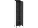 Duravit L-Cube Hochschrank LC1180R1818 40x36,3x176cm, Tür rechts, weiß matt