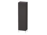 Duravit L-Cube Hochschrank LC1181L8080 50x36,3x176cm, Tür links, graphit supermatt