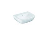 Grohe Euro Keramik Waschtisch 39335000 60cm, alpinweiß, 1 Hahnloch mit Überlauf