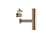 hansgrohe Flowstar Designsiphon-Set 51304300 G 1 1/4, polished red gold
