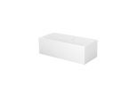 Bette BetteLux Silhouette Badewanne 3441-287CFXXS 180x80x45cm, freistehend, mit Schürze, starwhite