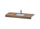 Duravit DuraStyle Waschtisch-Konsole DS828C07979 55x80x10cm, 1 Ausschnitt, Nussbaum natur