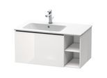 Duravit L-Cube Waschtisch-Unterschrank LC619102222 82x48,1x40cm, 1 Auszug, Becken links, weiß hochglanz