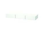 Duravit DuraStyle Schubkastenablage DS827201818 150 x 44 cm, 3 Schubkästen, weiß matt, mit Konsolenträger