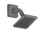 AXOR Citterio C Duschkopf 28810340 1 Strahlart wassersparend mit Brausearm, 120x120mm, brushed black chrome