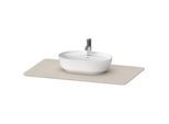 Duravit Luv Waschtisch-Konsole LU946902525 98,8 x 59,5 cm, aus Quarzstein, mit 1 Ausschnitt, Sand Struktur