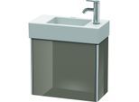 Duravit XSquare Waschtisch-Unterschrank XS4091R8989 48,4x39,7x24cm, Tür rechts, Flannel Grey hochglanz