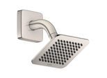AXOR Citterio C Duschkopf 28810800 1 Strahlart wassersparend mit Brausearm, 120x120mm, Edelstahl Finish
