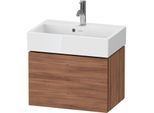 Duravit L-Cube Waschtisch-Unterschrank LC611907979 58,4x39,1x39,4cm, 1 Auszug, wandhängend, nussbaum natur